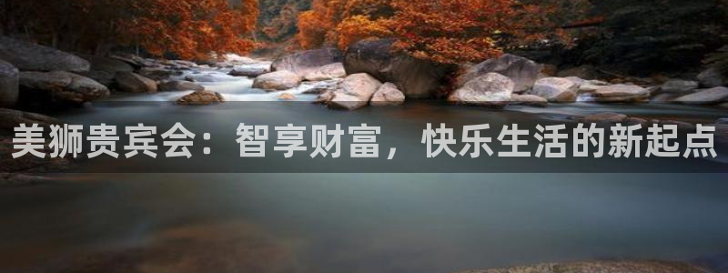BB贝博艾弗森平台登录入口：美狮贵宾会：智享财富，快乐生活的新起点